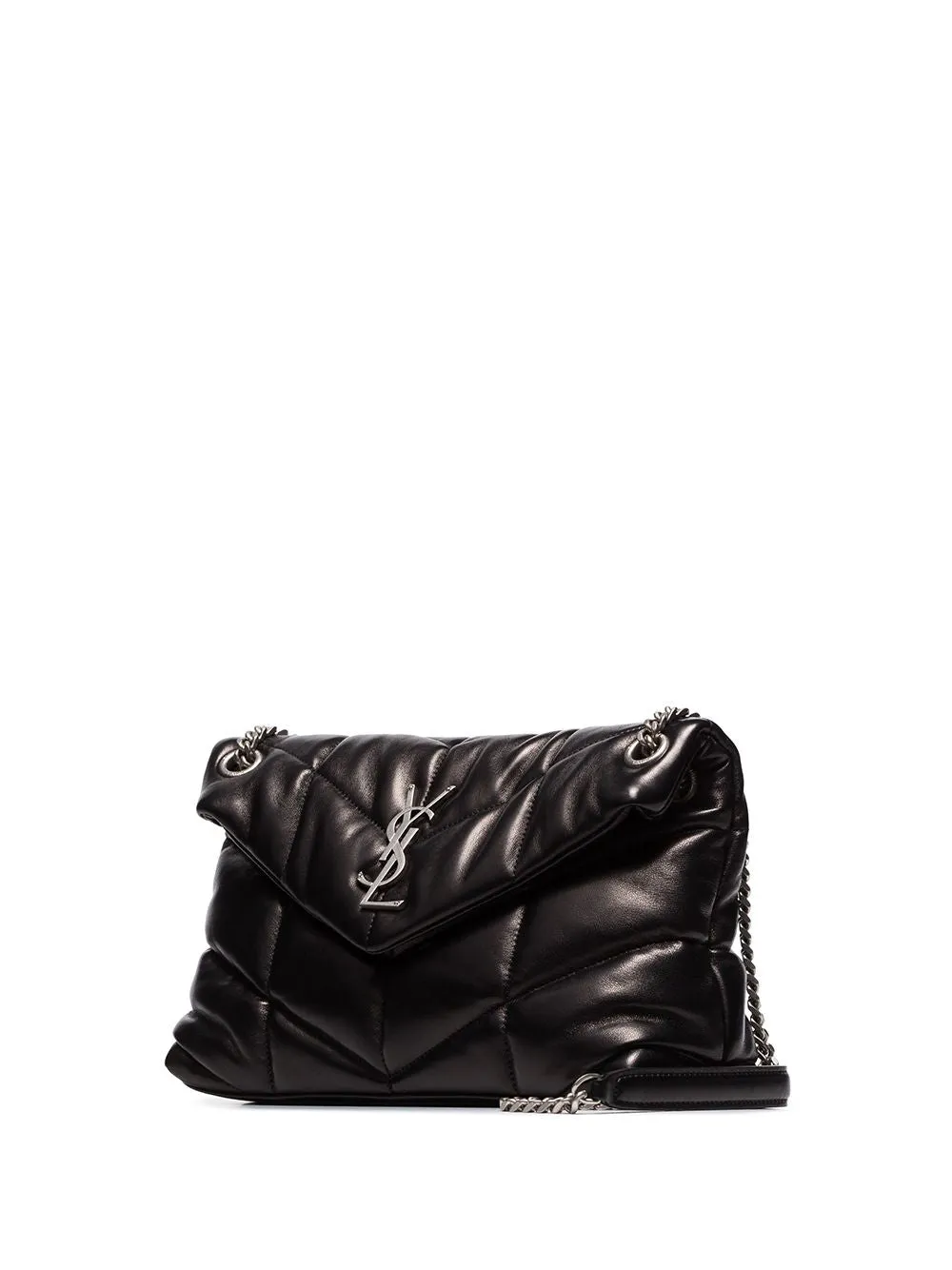 Puffer small leather shoulder bag