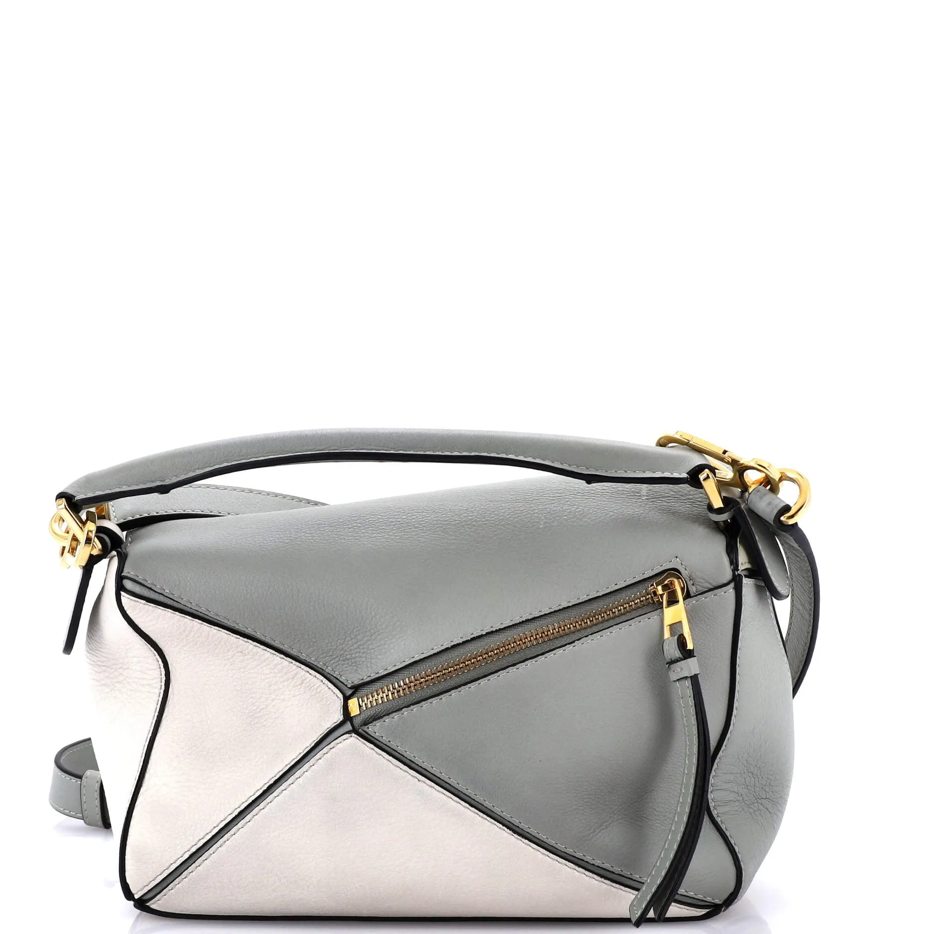 Puzzle Bag Leather Small