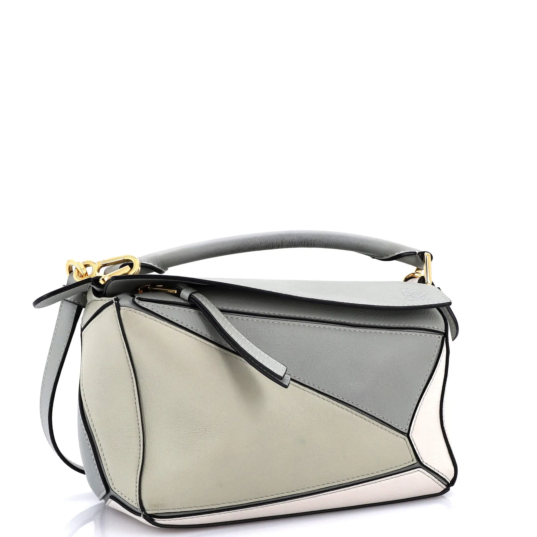 Puzzle Bag Leather Small