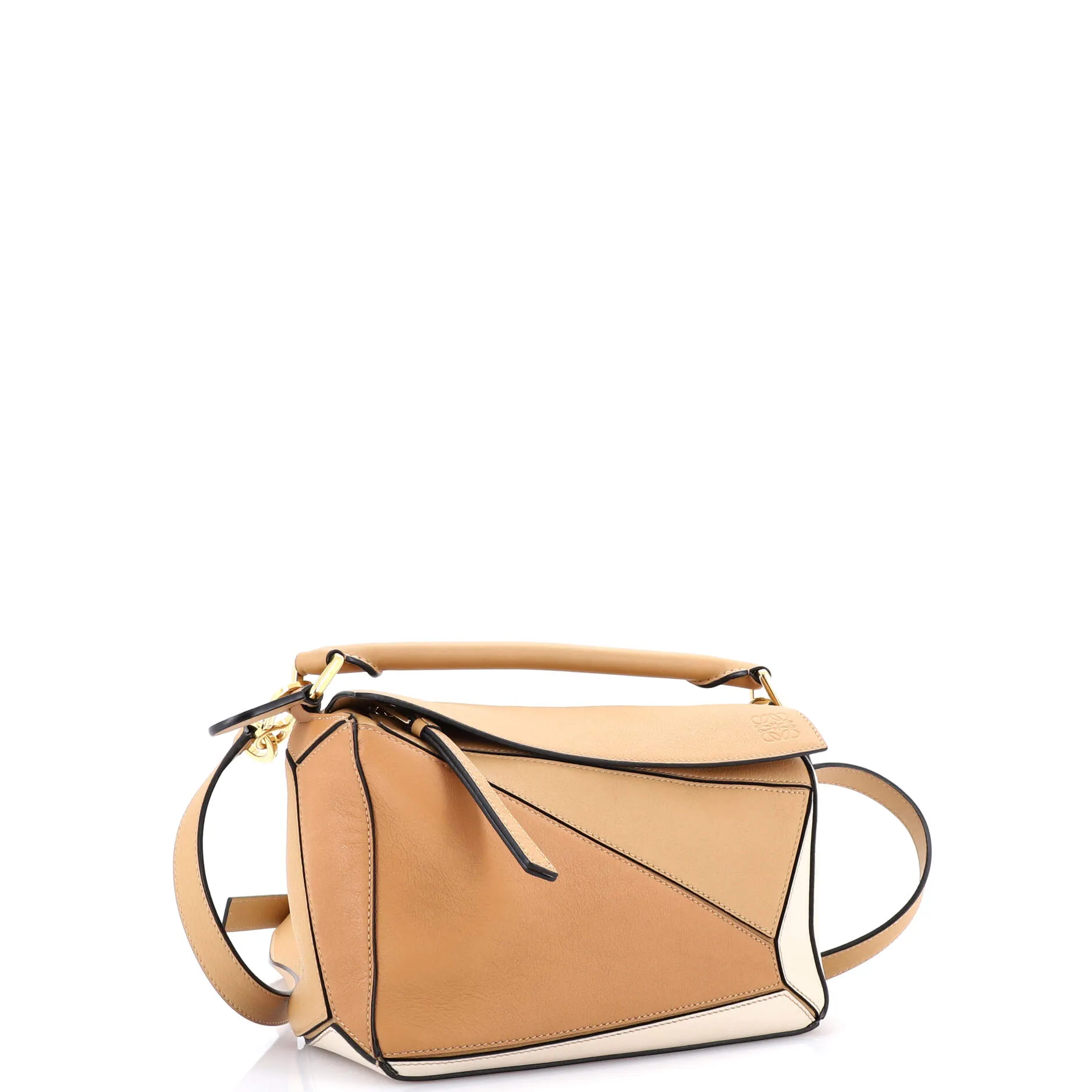 Puzzle Bag Leather Small