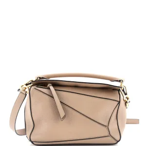 Puzzle Bag Leather Small
