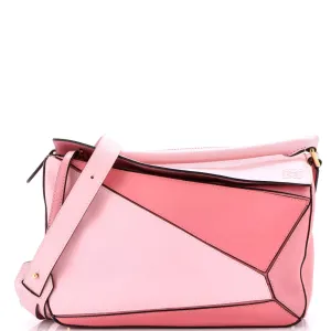 Puzzle Bag Leather Small
