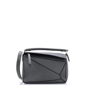 Puzzle Bag Leather Small