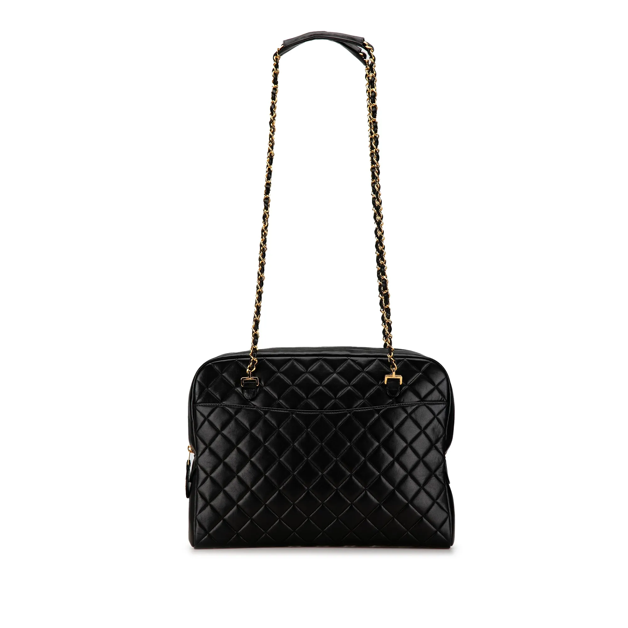 Quilted Lambskin Chain Shoulder Bag