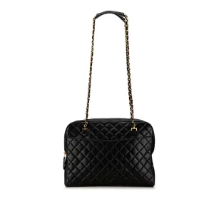 Quilted Lambskin Chain Shoulder Bag