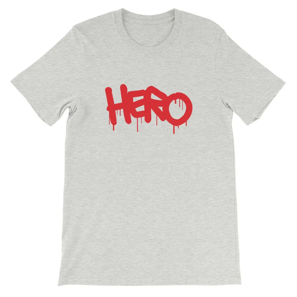"Hero" Short-Sleeve Unisex T-Shirt design by Hero.