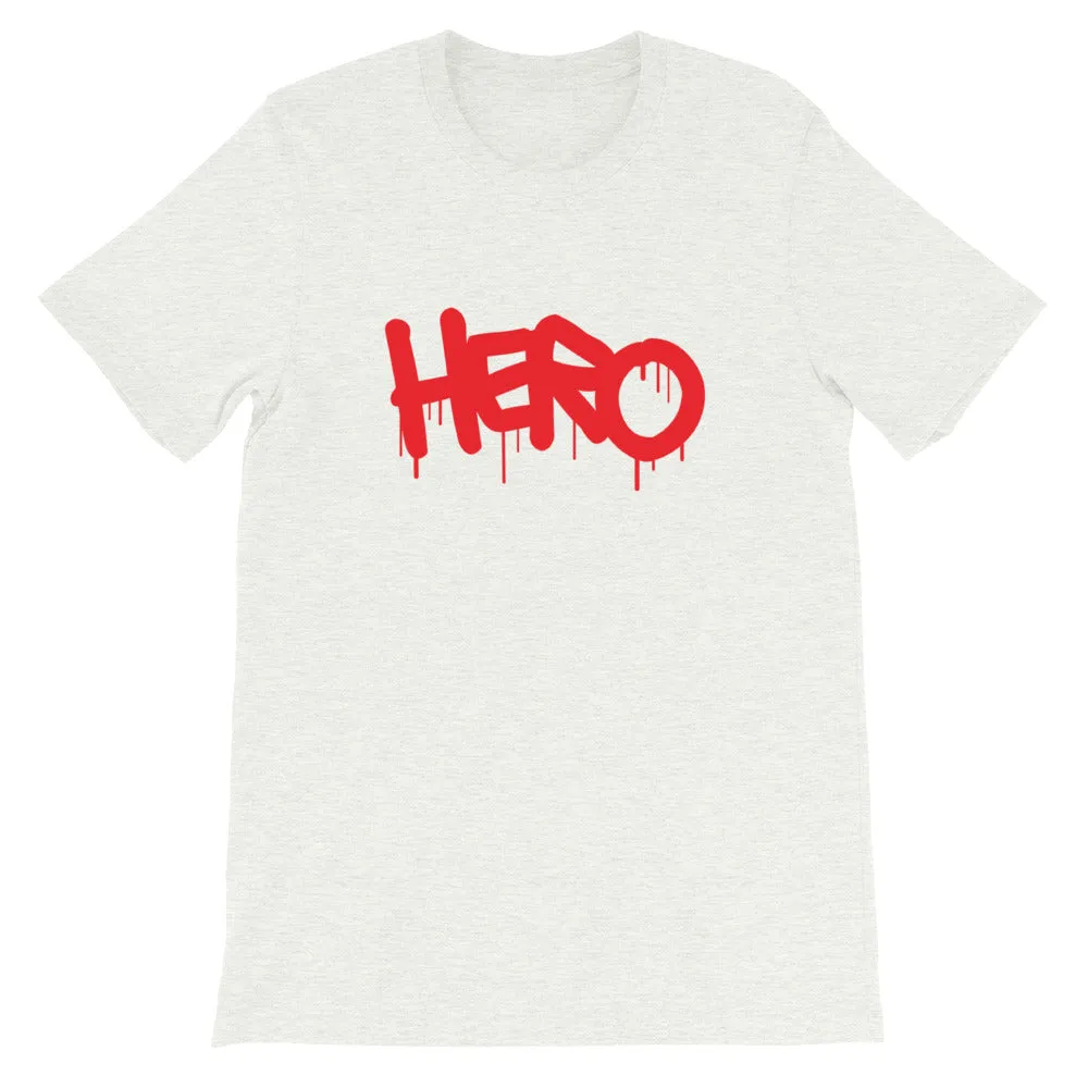 "Hero" Short-Sleeve Unisex T-Shirt design by Hero.