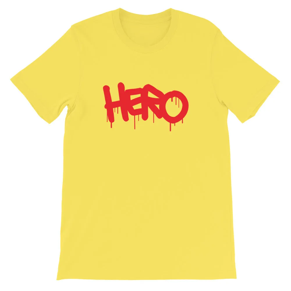 "Hero" Short-Sleeve Unisex T-Shirt design by Hero.