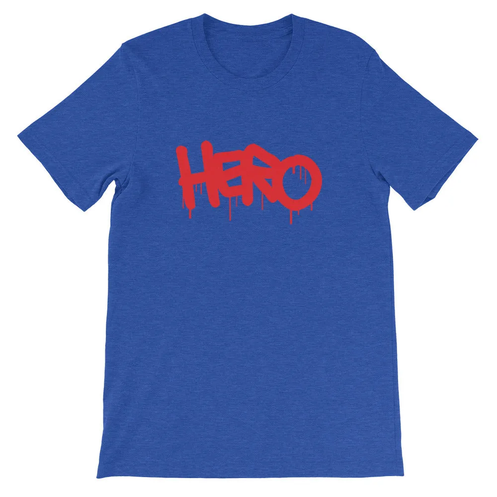 "Hero" Short-Sleeve Unisex T-Shirt design by Hero.