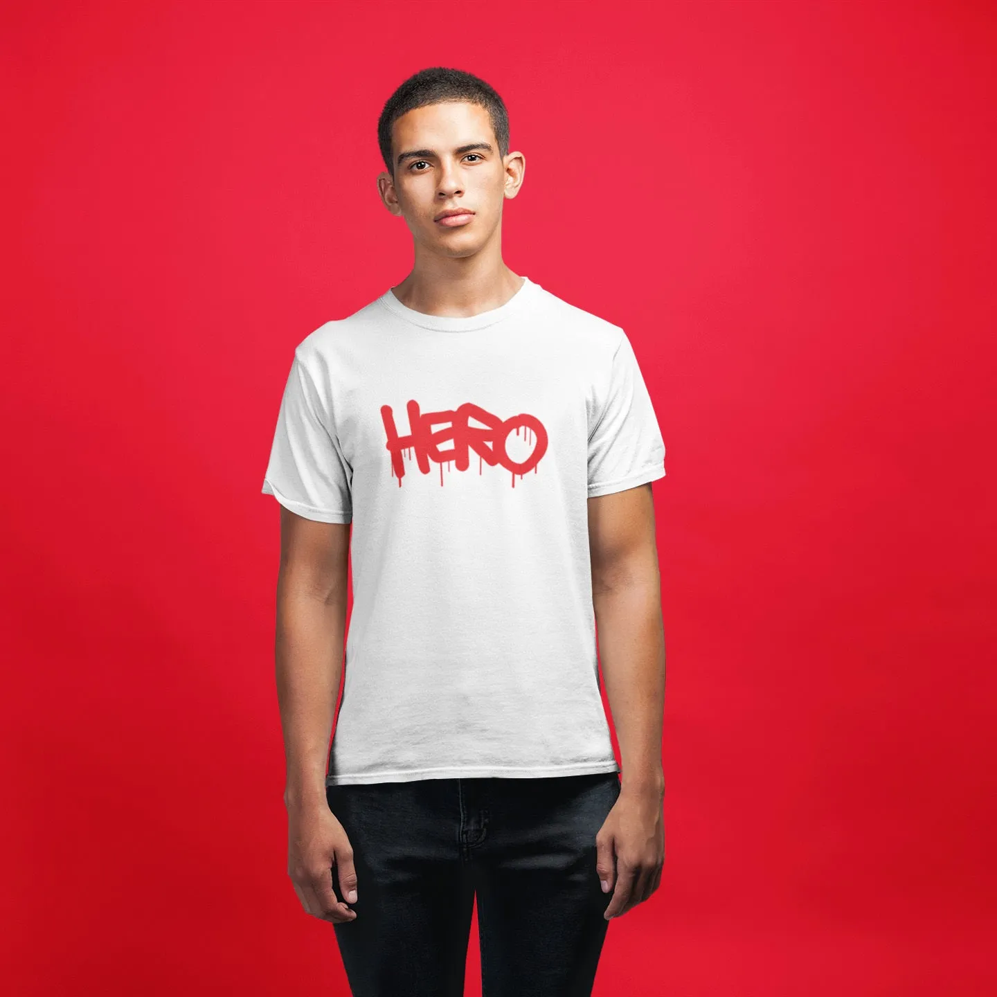 "Hero" Short-Sleeve Unisex T-Shirt design by Hero.