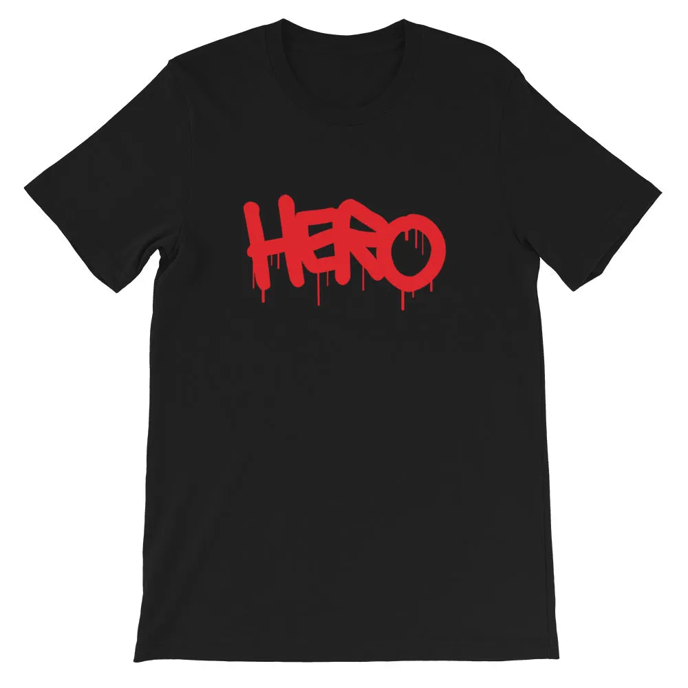 "Hero" Short-Sleeve Unisex T-Shirt design by Hero.