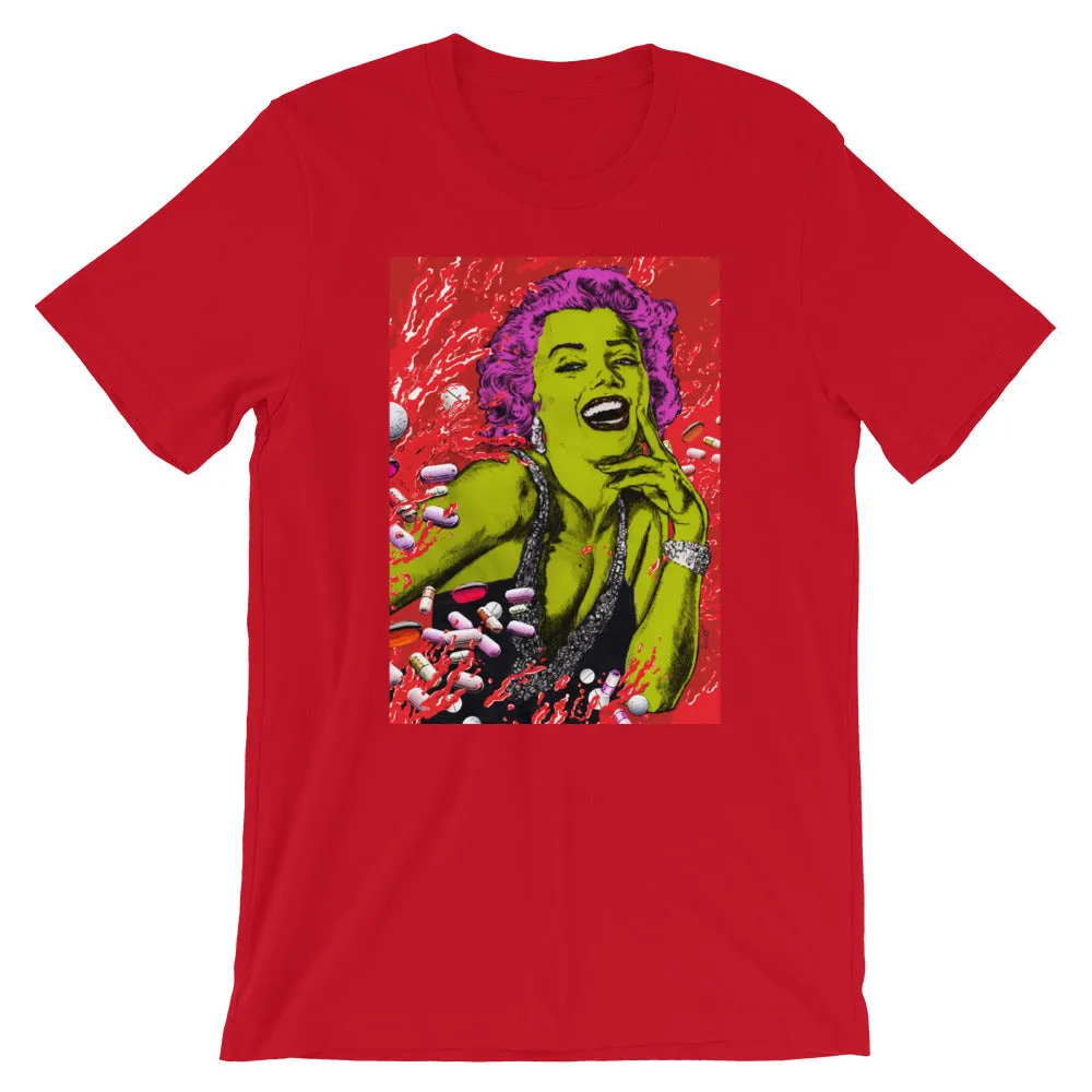 "Marylin" Short-Sleeve Unisex T-Shirt design by Hero.