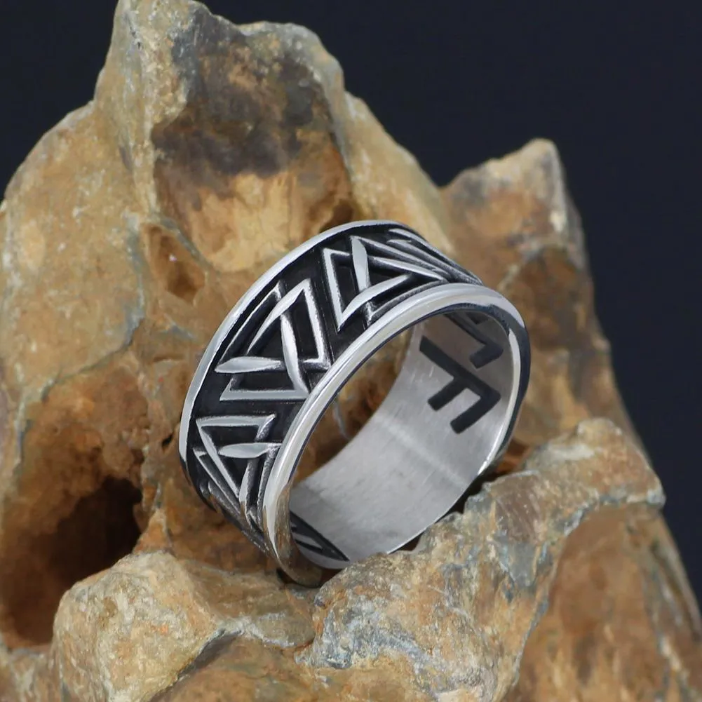 Raven Rune Ring