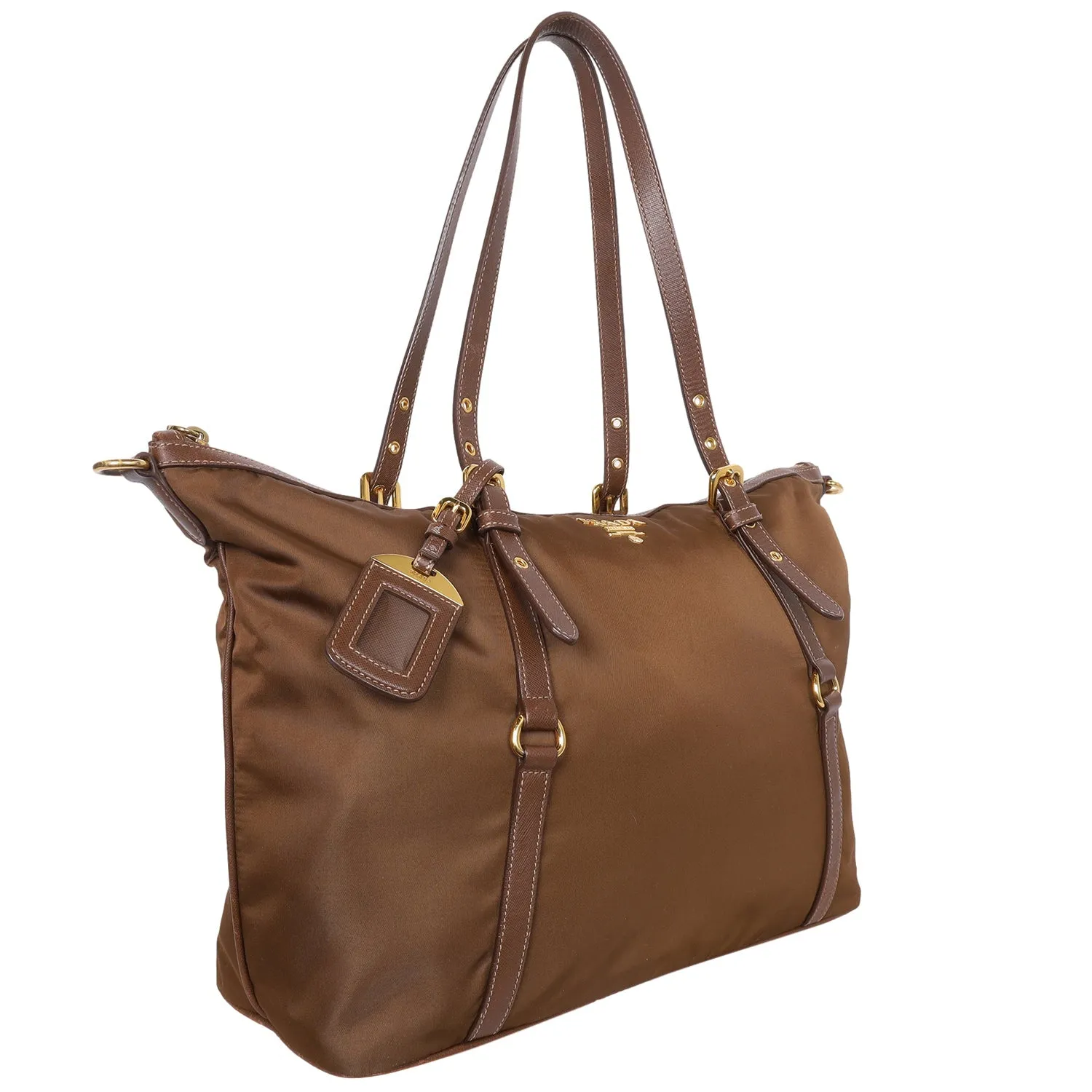 Re-Nylon Tessuto Shoulder Bag Tote