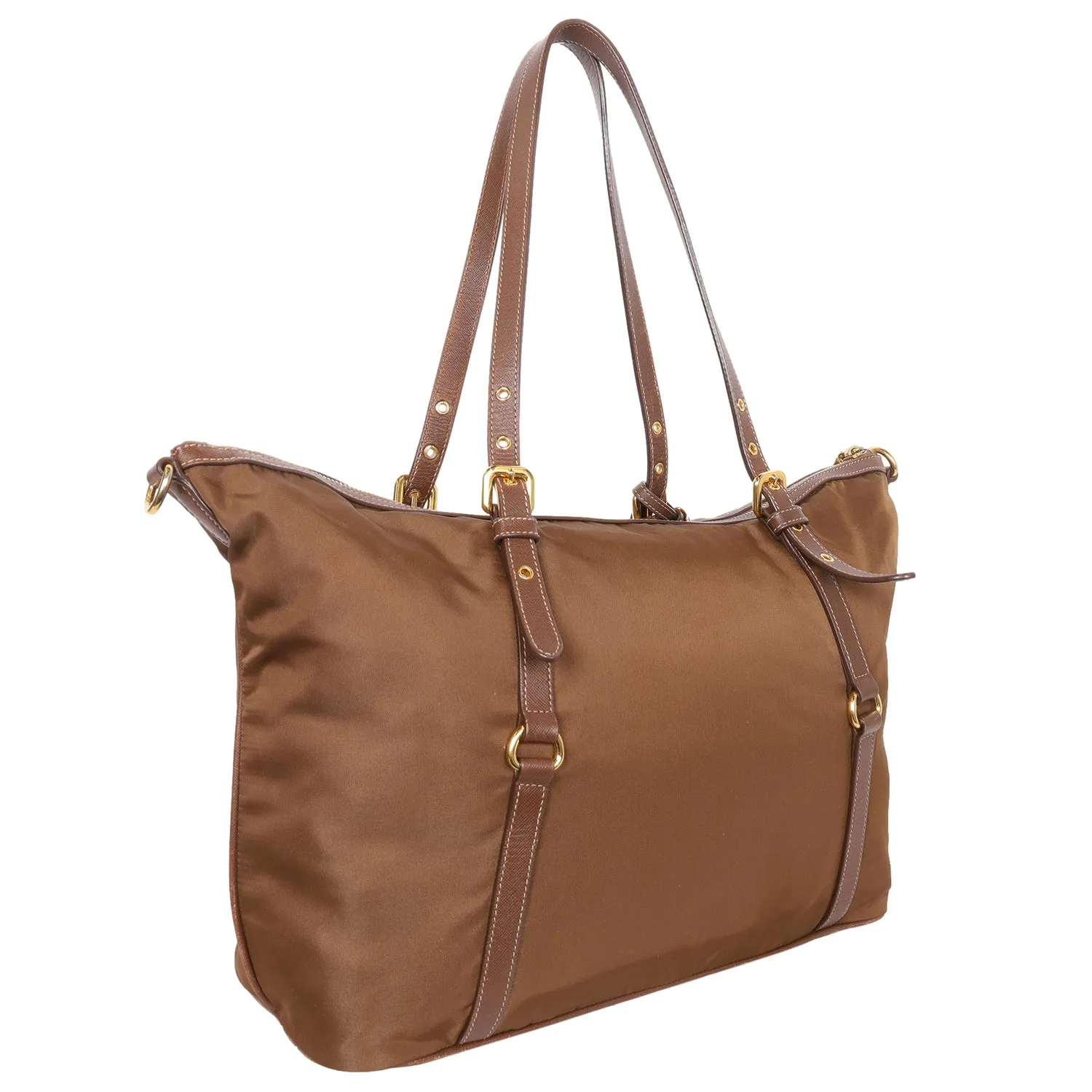 Re-Nylon Tessuto Shoulder Bag Tote