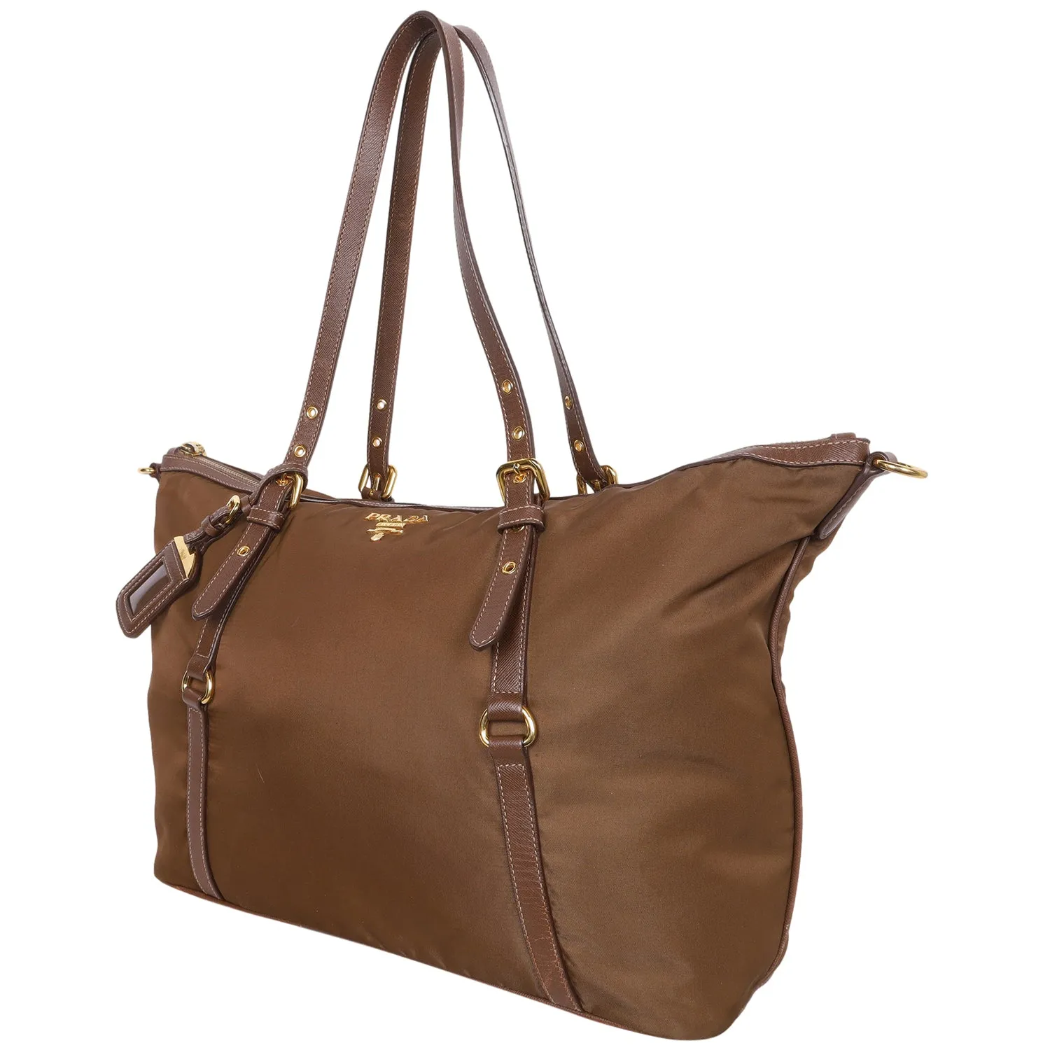 Re-Nylon Tessuto Shoulder Bag Tote
