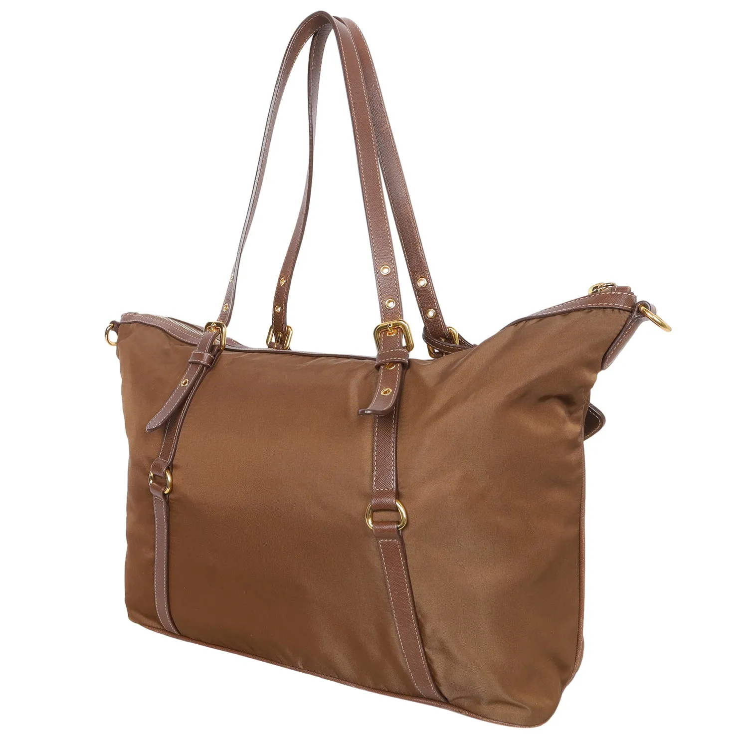 Re-Nylon Tessuto Shoulder Bag Tote