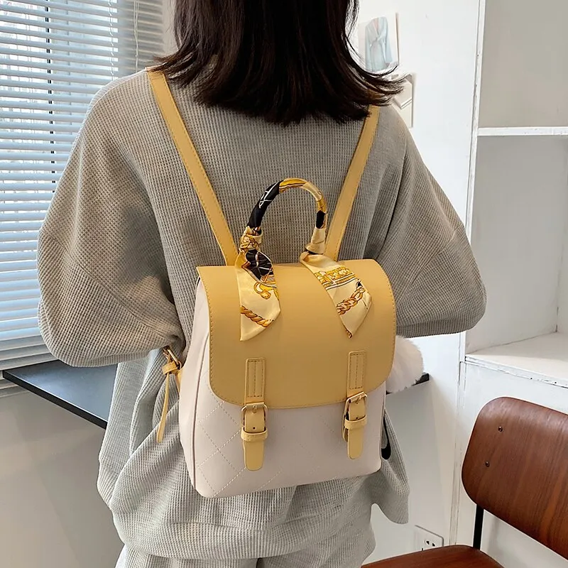 Realaiot Female Backpack for Women Leather Backpacks Multifunction Women Travel Backpack Sac A Dos Femme School Bags for Teenage Girls