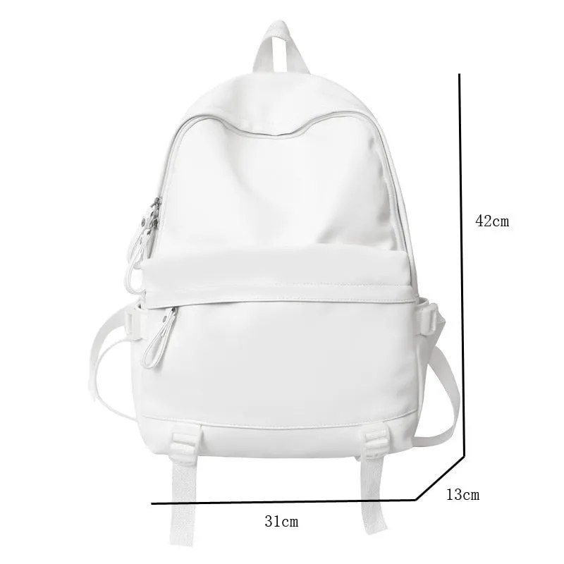 Realaiot Large Backpack Women Leather Rucksack Female Knapsack Men Travel Backpacks School Bag for Teenage Girls Mochila College BackPack