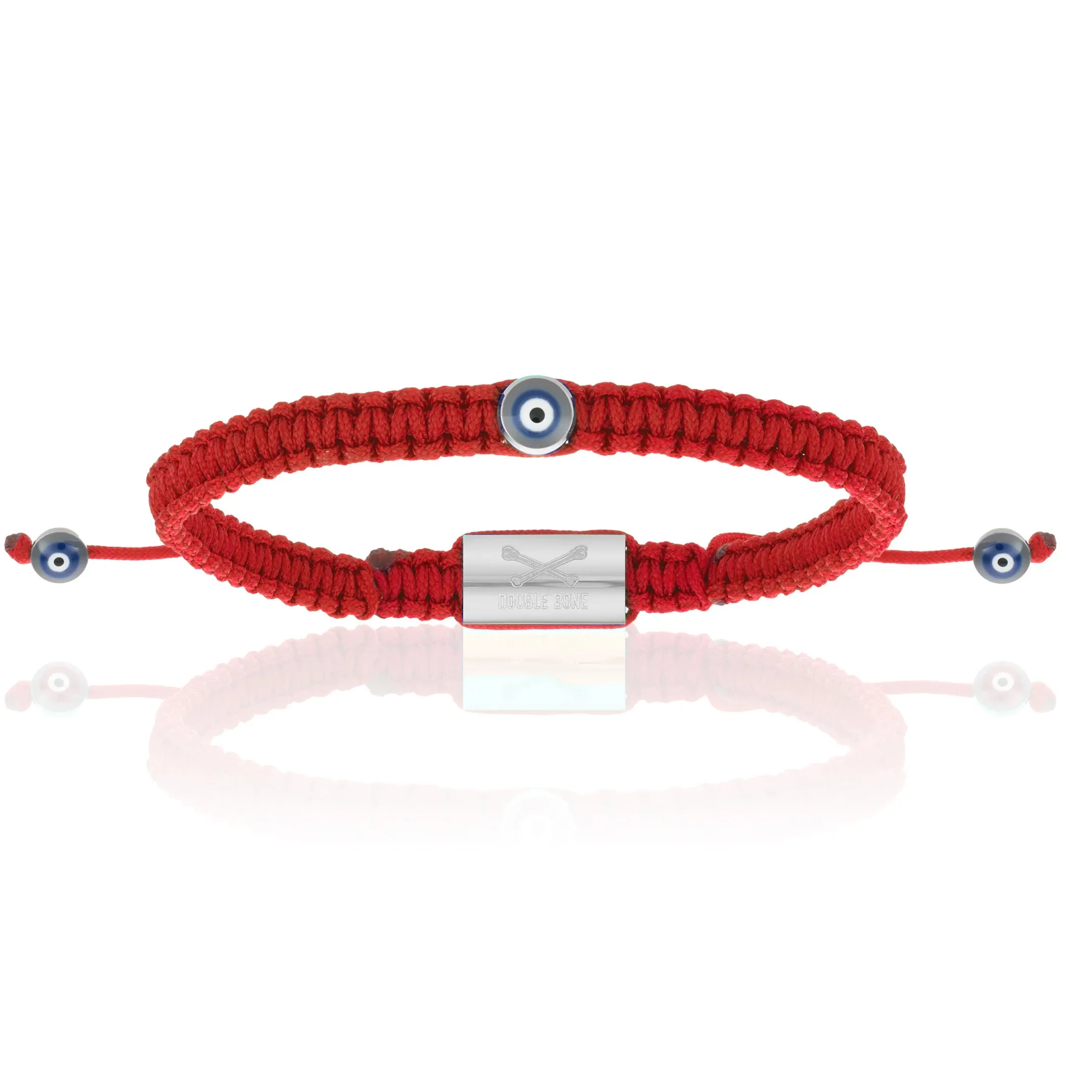 Red Silver Plyester Combination