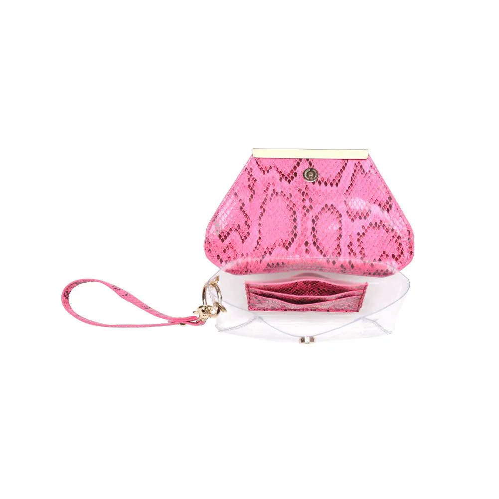 Reese - Neon Snake Wristlet