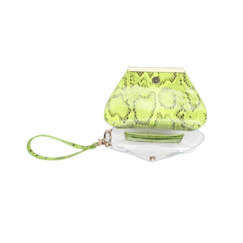 Reese - Neon Snake Wristlet