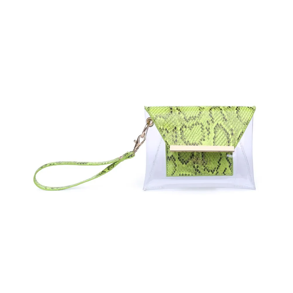 Reese - Neon Snake Wristlet