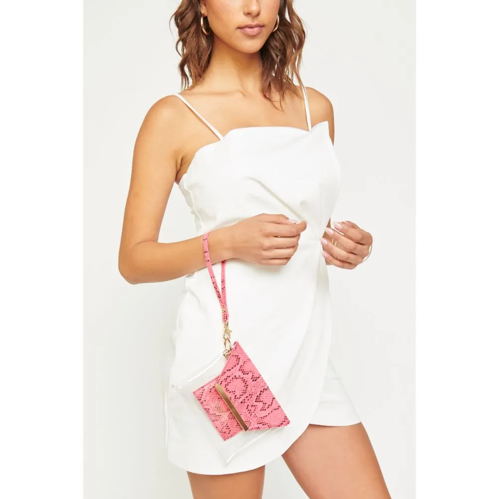 Reese - Neon Snake Wristlet