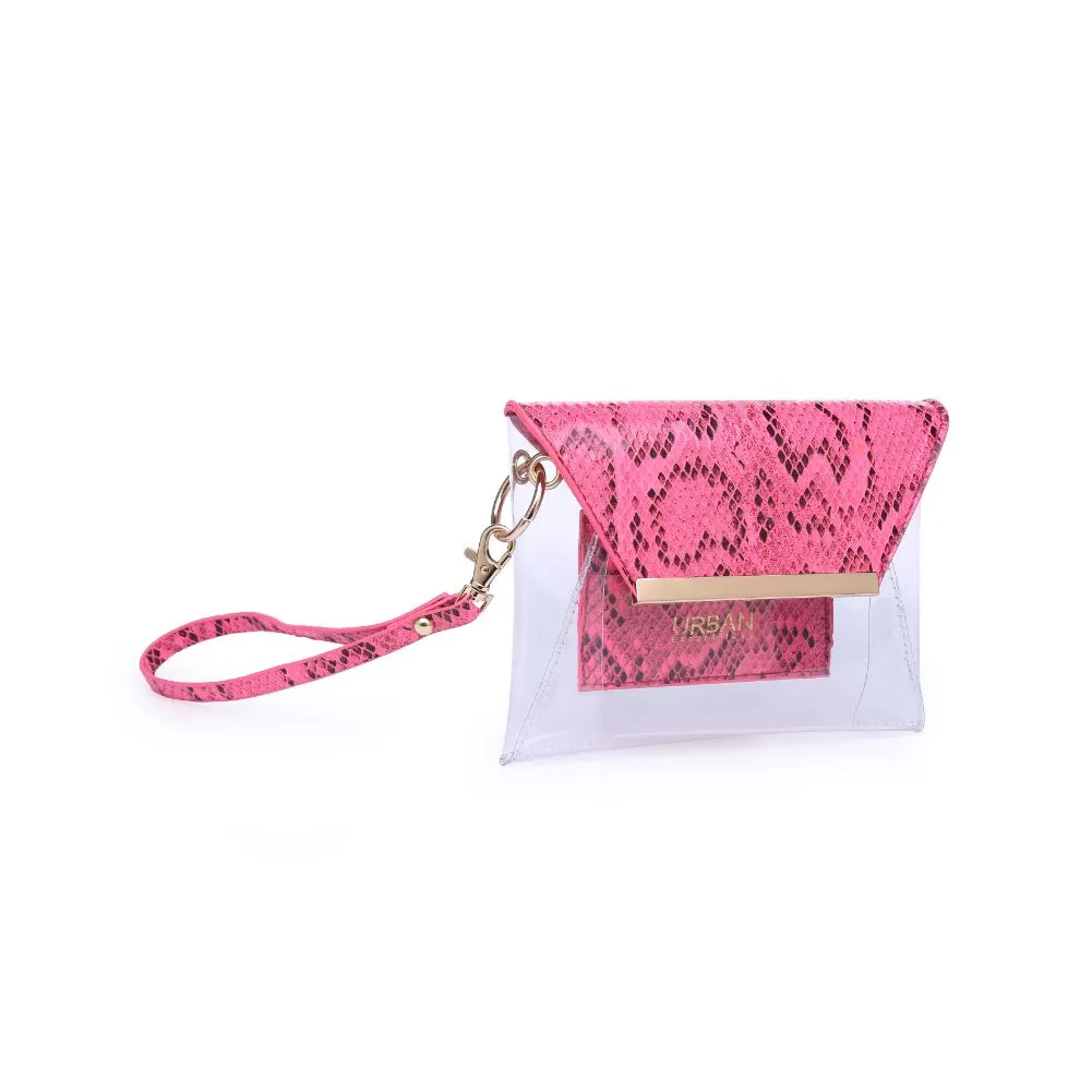 Reese - Neon Snake Wristlet