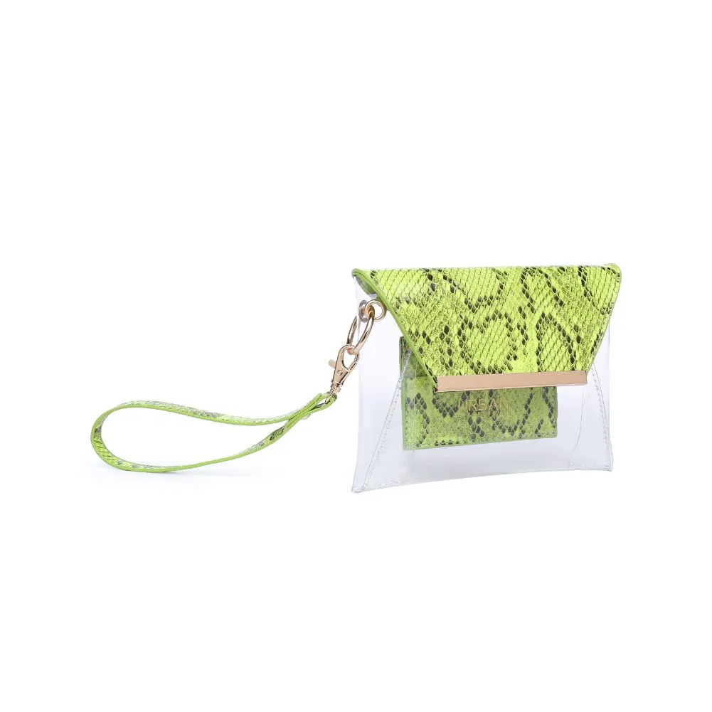 Reese - Neon Snake Wristlet