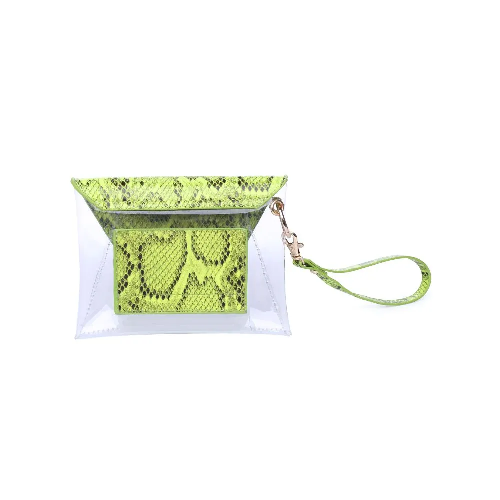 Reese - Neon Snake Wristlet