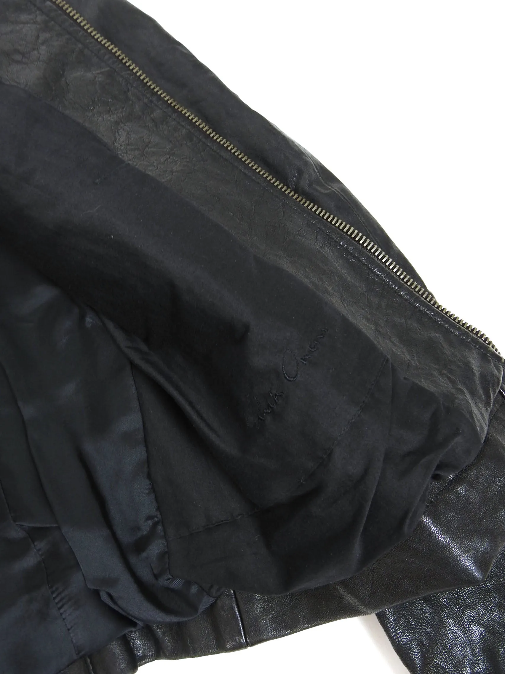 Rick Owens Lamb Leather Jacket Size XS