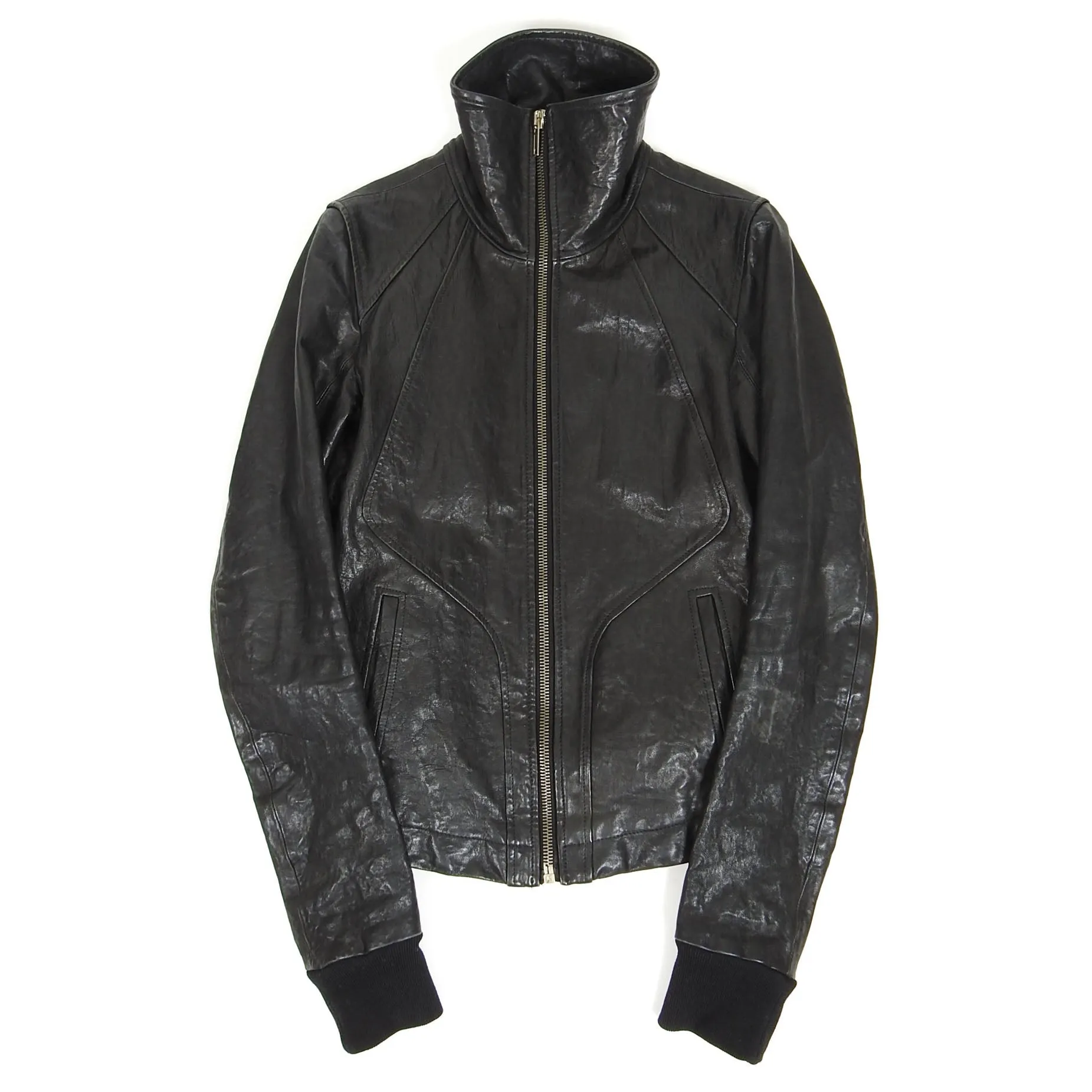Rick Owens Lamb Leather Jacket Size XS
