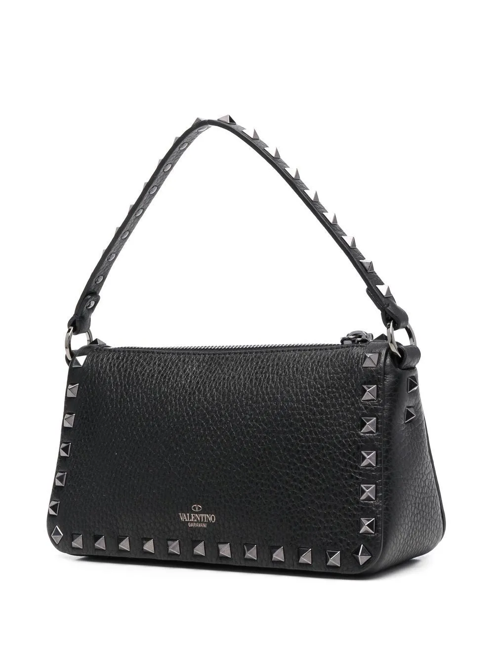 Rockstud small leather shoulder bag