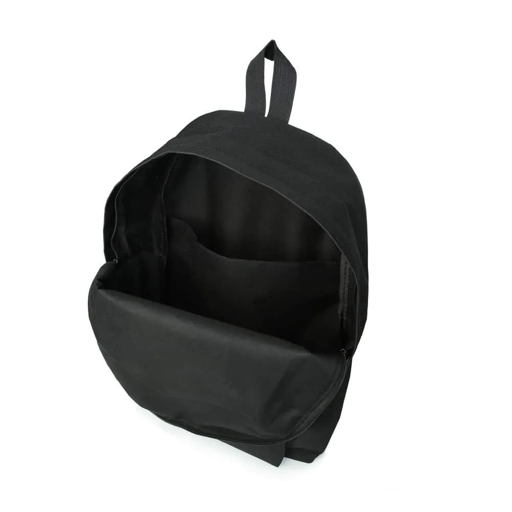 Rose Embroidered Canvas Backpack