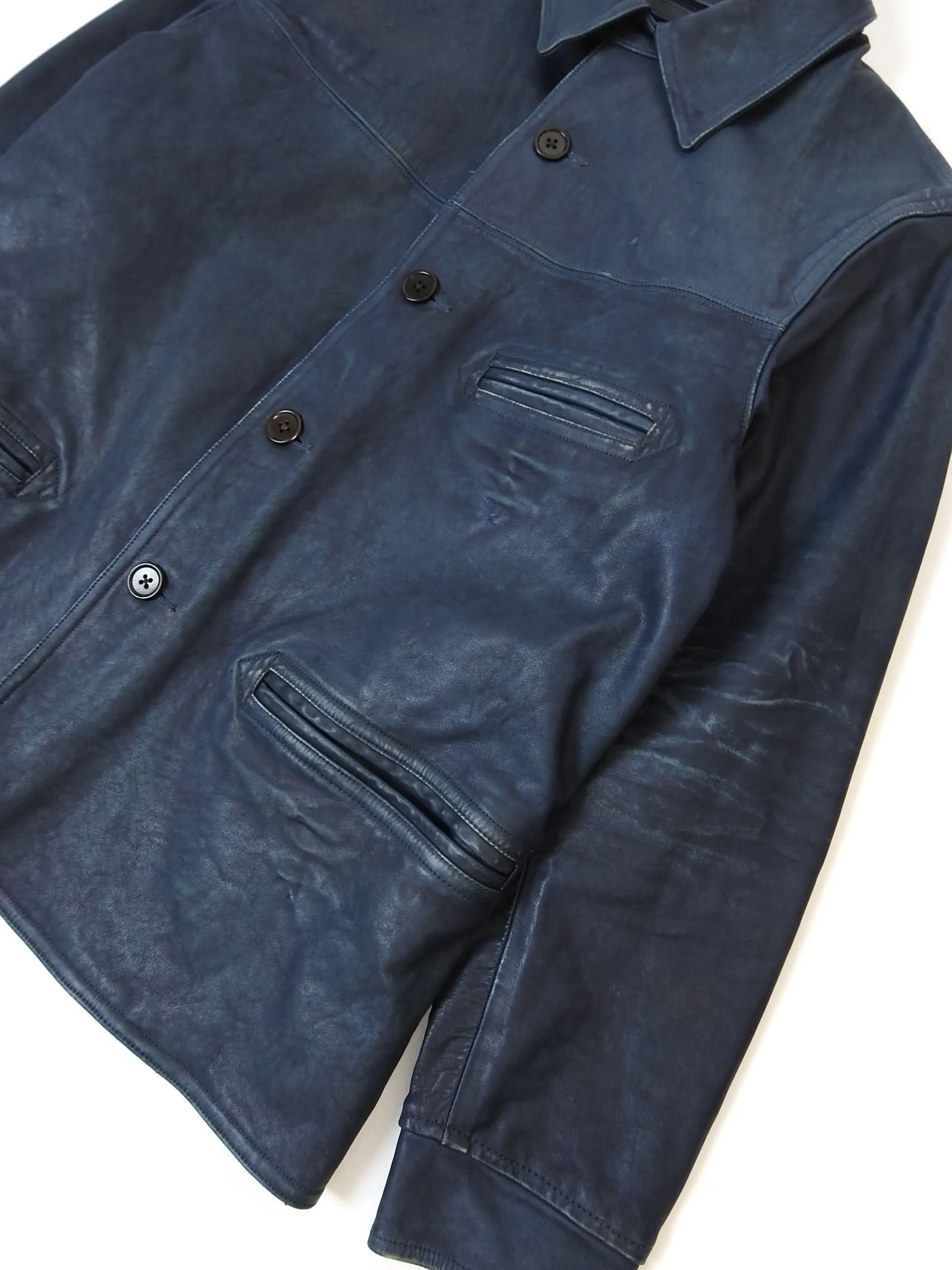 RRL & Co Leather Jacket Size Medium