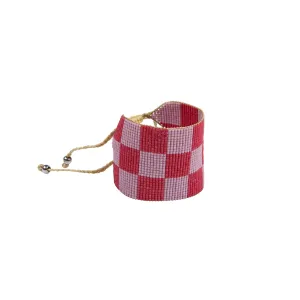 Rumi Bracelet - Lilac and Raspberry