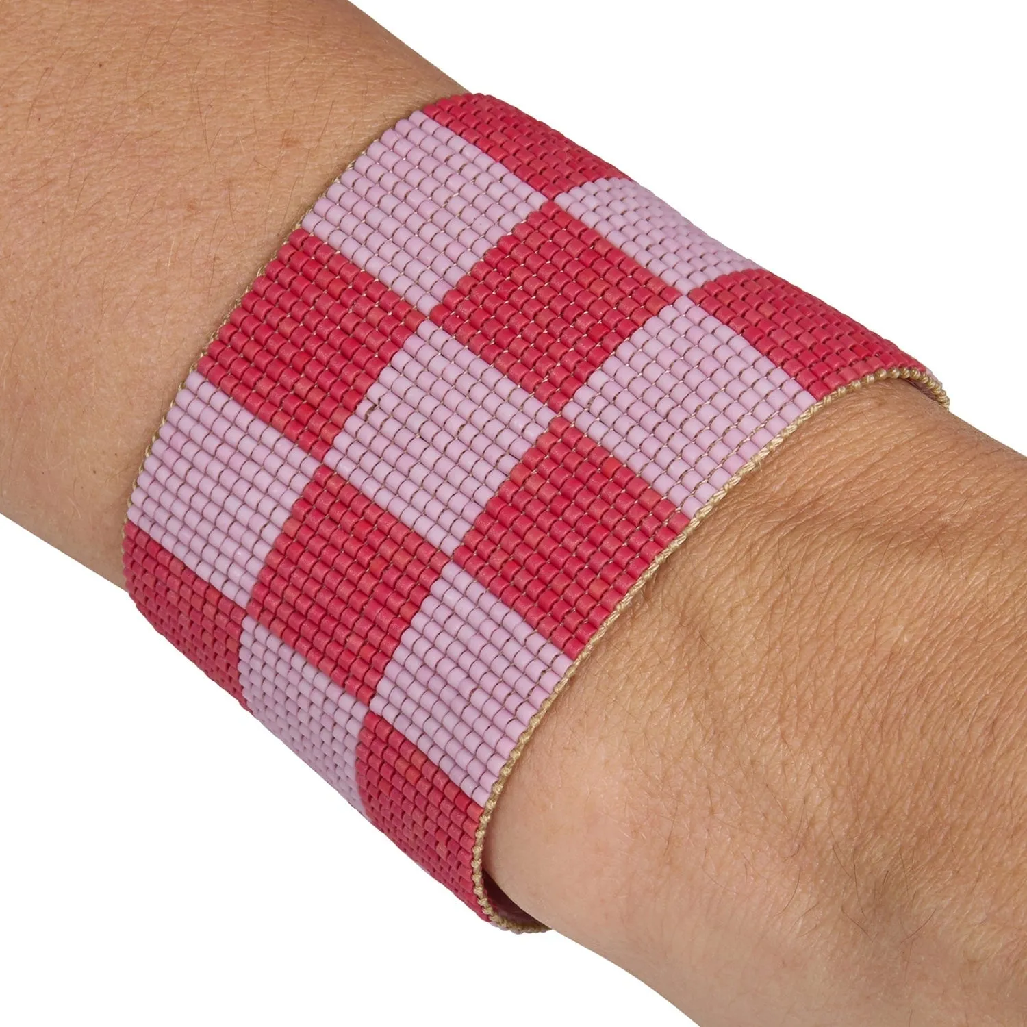 Rumi Bracelet - Lilac and Raspberry