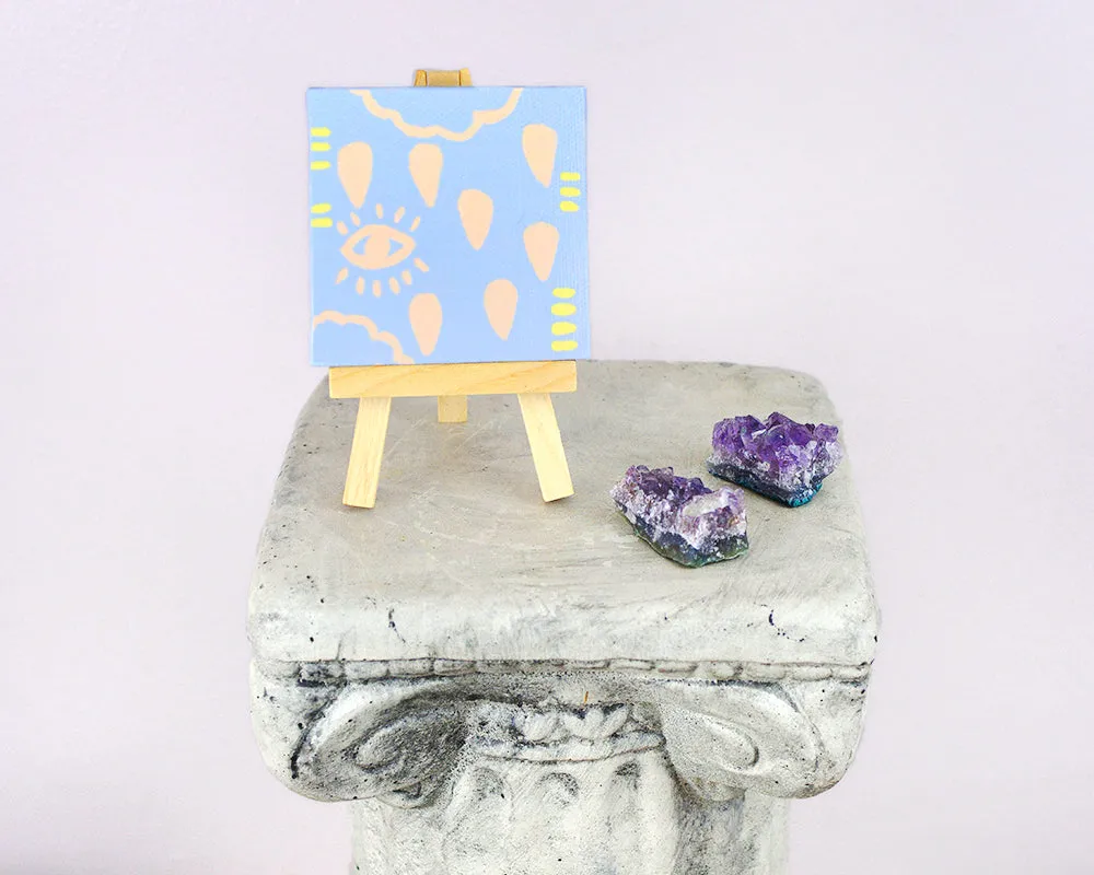 S.A.D. Reversible Mini Painting Blue #3