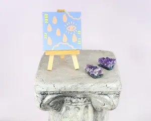 S.A.D. Reversible Mini Painting Blue #3