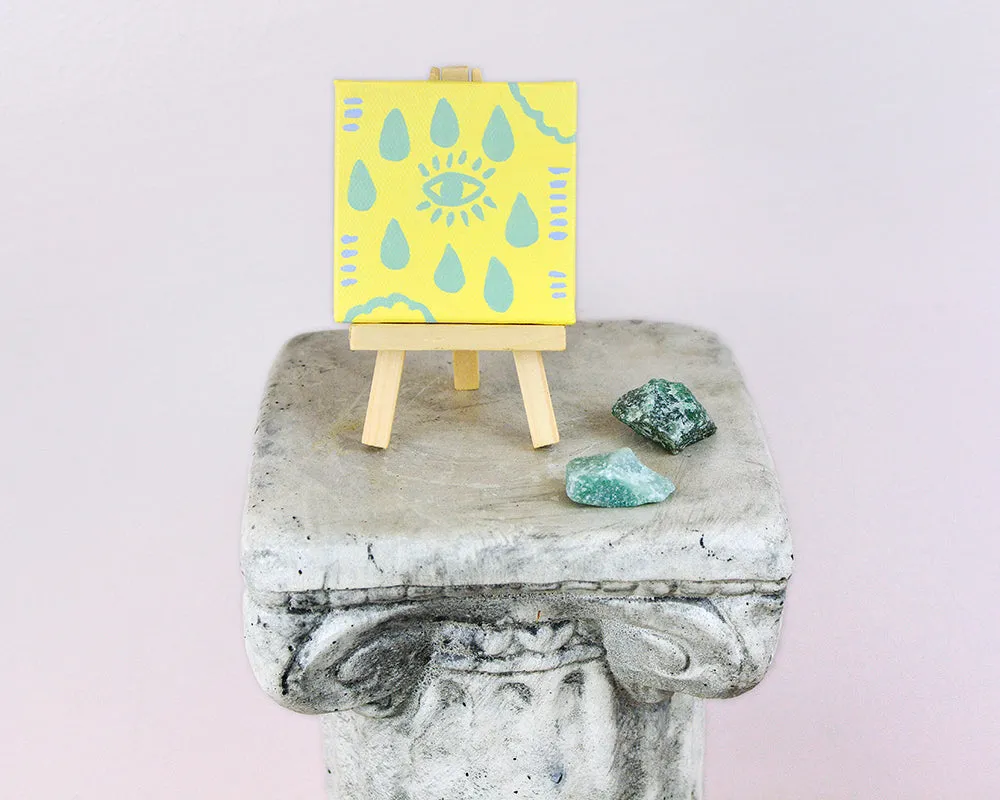 S.A.D. Reversible Mini Painting Yellow #1