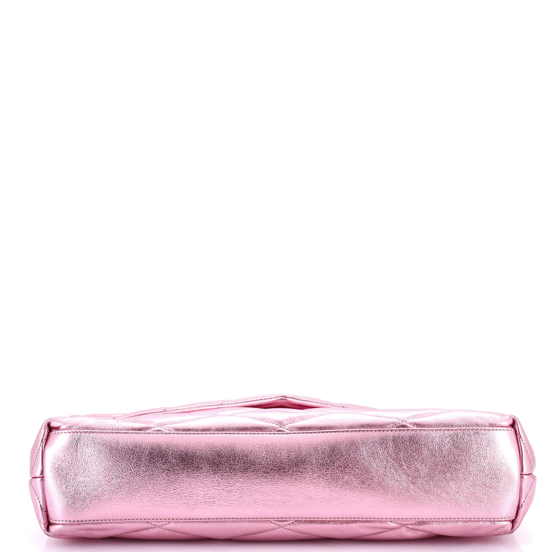 Sade Puffer Envelope Clutch Quilted Leather Large