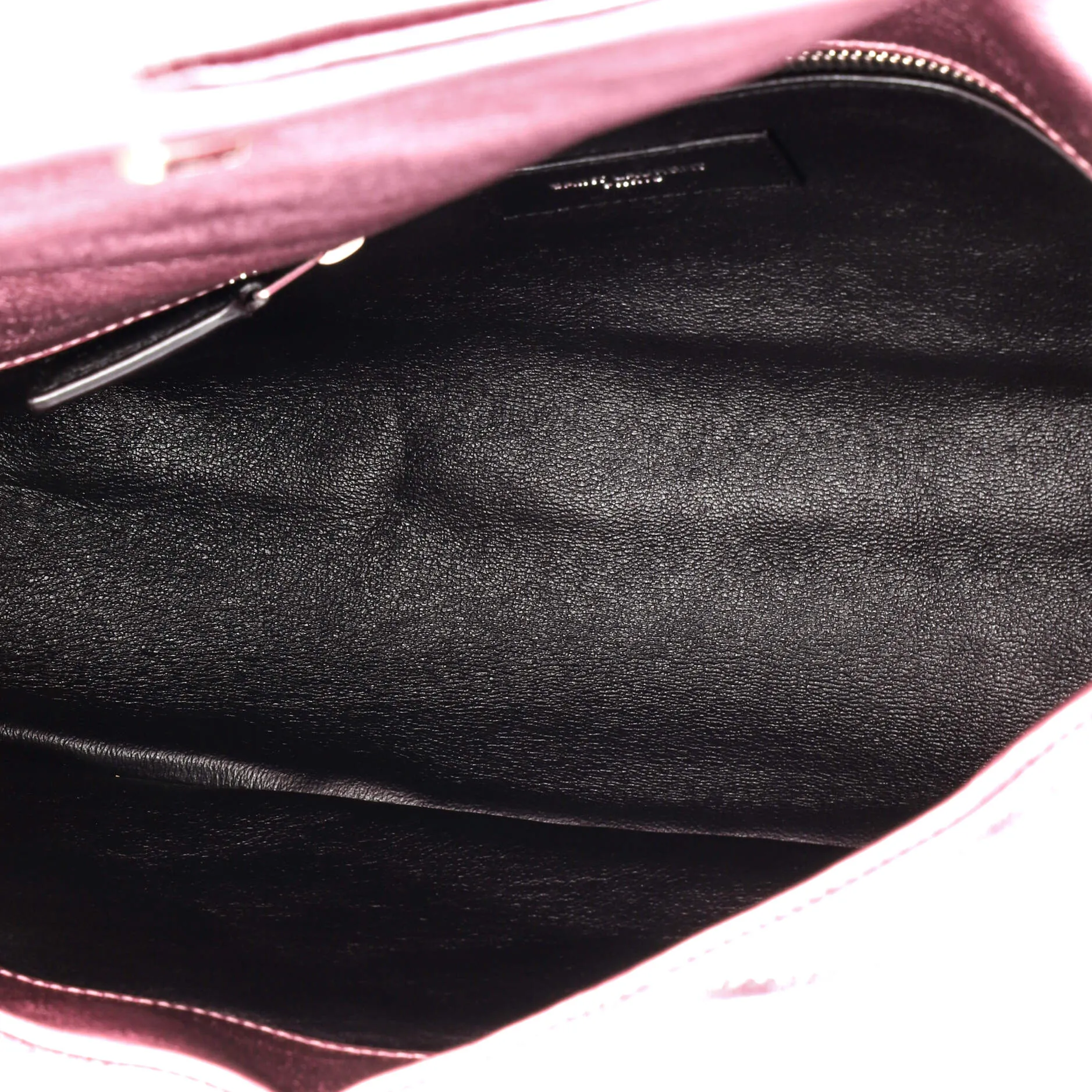 Sade Puffer Envelope Clutch Quilted Leather Large