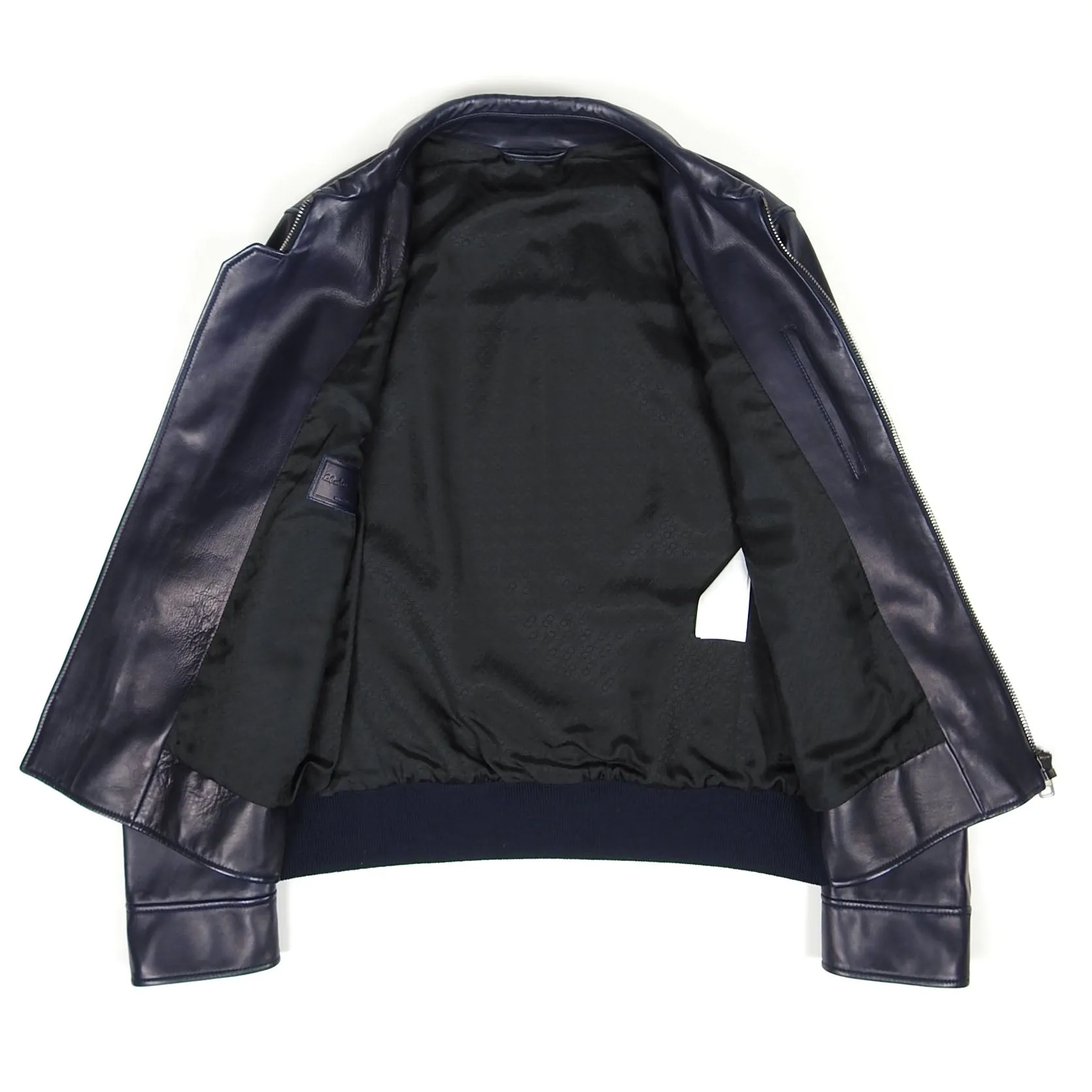Salvatore Ferragamo Lamb Leather Jacket Size 48