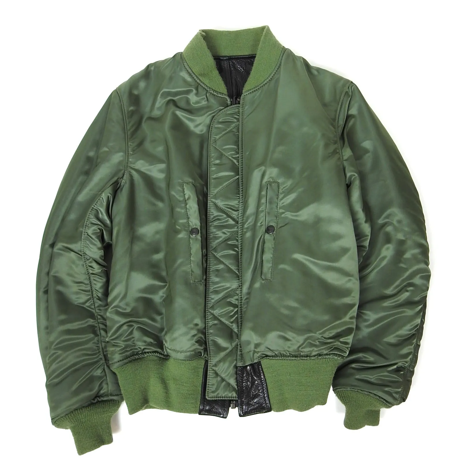 Schott Reversible Leather MA-1 Size Medium