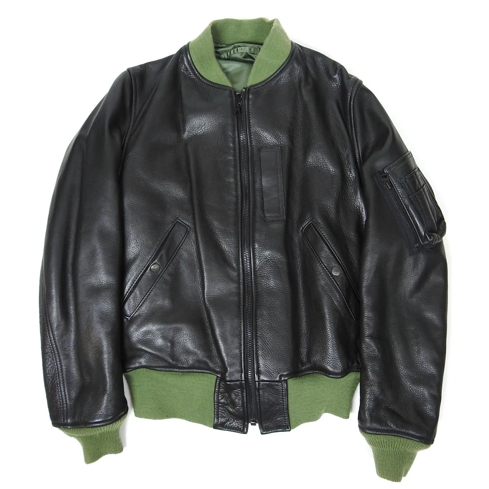 Schott Reversible Leather MA-1 Size Medium