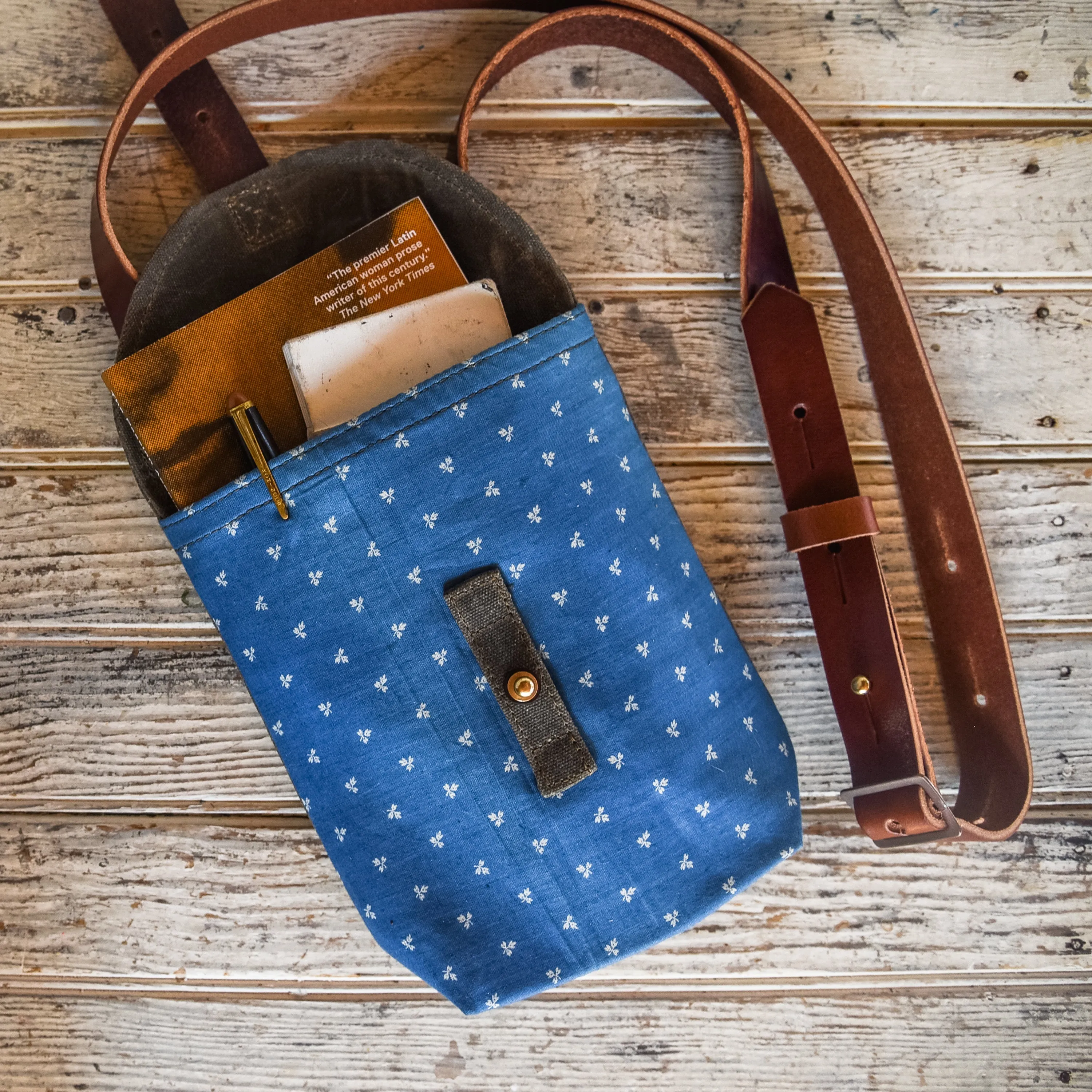 Small Hunter with 1800s Dressmaker’s Fabric: Dolly