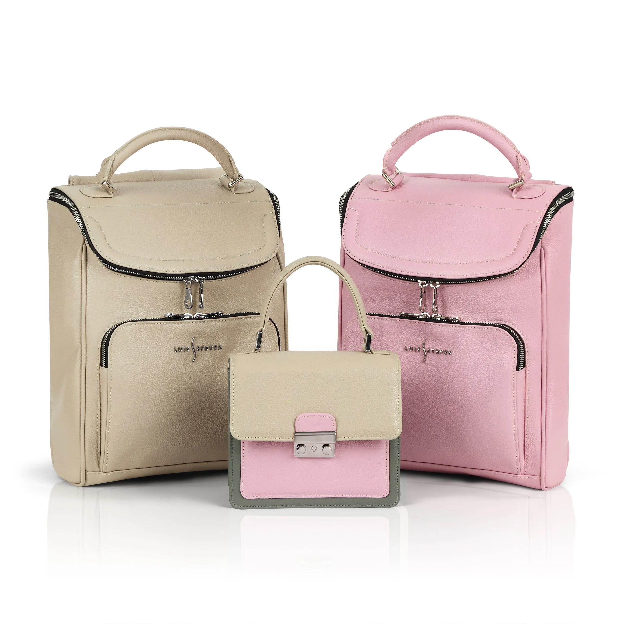 Small Laptop Pack - Pink Pebble