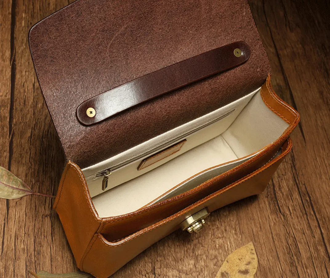 Small Satchels Cross Body Satchel Ladies Leather Satchel