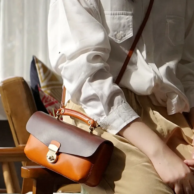 Small Satchels Cross Body Satchel Ladies Leather Satchel